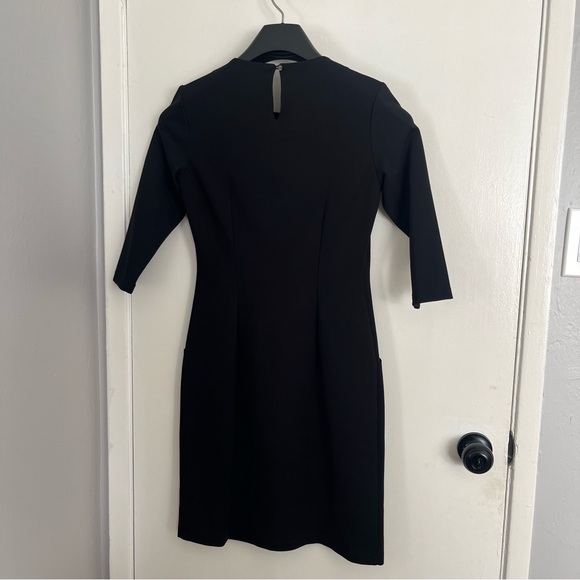 J.Mclaughlin Catalyst Black Dress XS Office Work Career SemiFormal Classic LBD - Picture 8 of 15